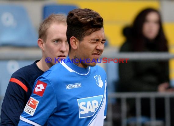 Testspiel TSG 1899 Hoffenheim gegen  Bröndby IF Dänemark im Dietmar Hopp Stadion in Hoffenheim 21.01.2015 (© Fotostand / Loerz)